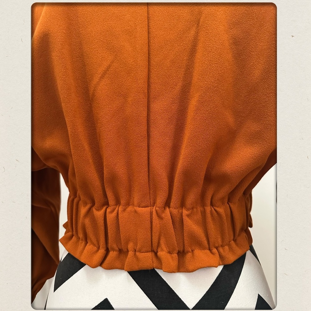 Forever 21 Vibrant Orange Top - Picture 7 of 9
